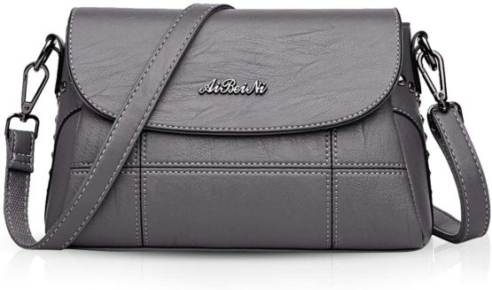 NICOLE & DORIS Women Crossbody Handbags Over The Shoulder Bags for Women Shoulder Bags Handbags for Women Gray