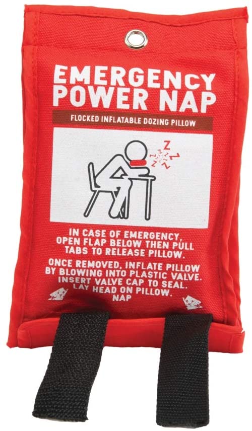 Funtime Gifts EG4000 Emergency Power Nap, Red - Image 4