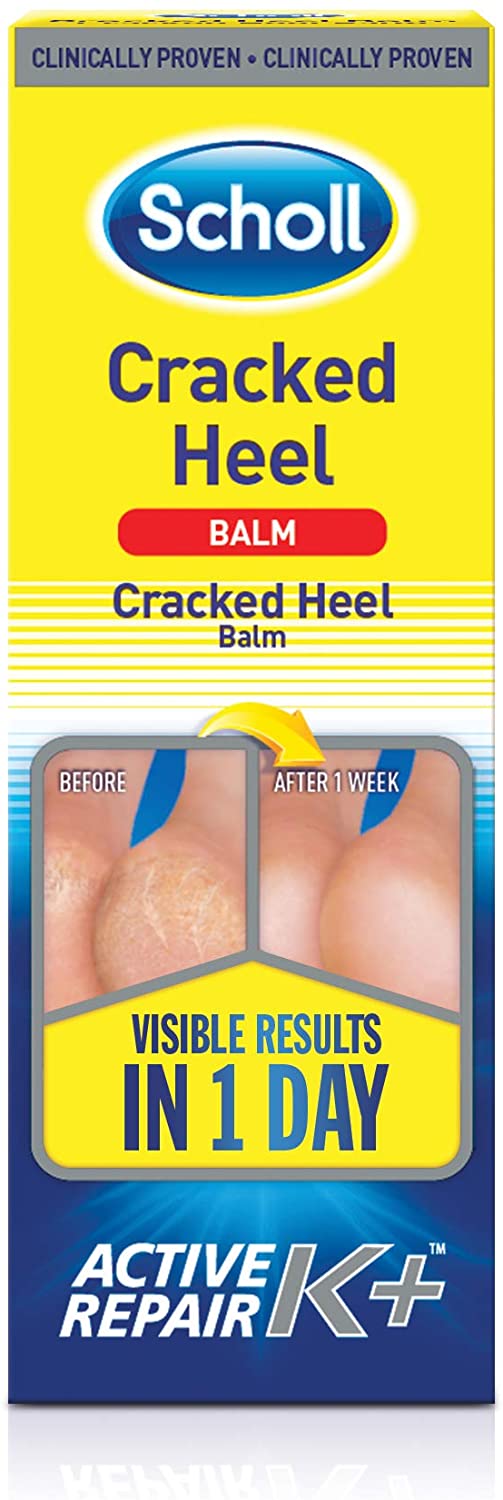 SCHOLL CRACKED HEEL REPAIR CREAM 60ML, 60 ml (Pack of 1)