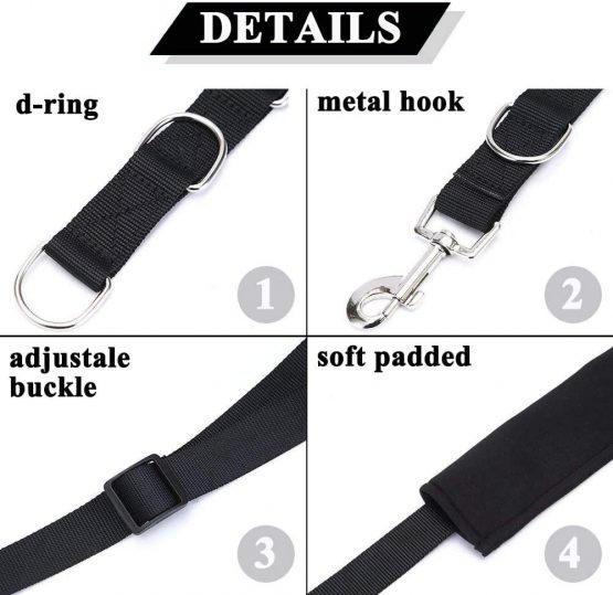 ASOCEA Dog Grooming Belly Strap Band Adjustable Bathing Restraint Loop Noose Nylon Cat Washing Lead bath for Puppy Kitten Small Medium Cats Dogs Hair Cutting Washing Grooming - Image 4
