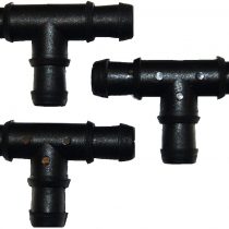 Agralan AS32 Soaker Hose Tee Connectors (Pack of 3)