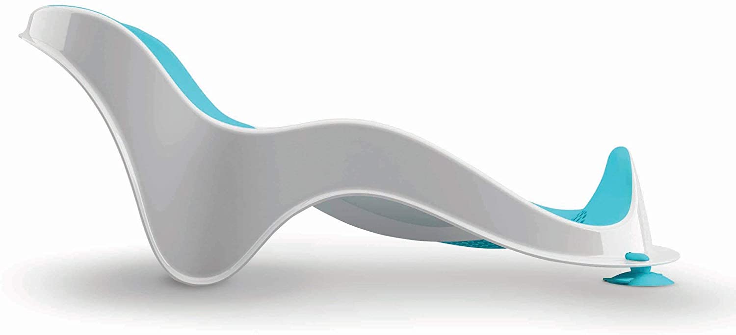 Angelcare Soft Touch Mini Bath Support- Aqua - Newborn Bath Seat, Infant Bathing, Non-Slip, Easy Clean - Image 3