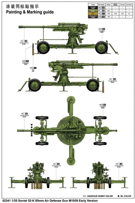 Trumpeter TRU02341 Model Kit, Various - Image 3