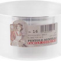 Agnelli High Aluminum Casserole Family 2 Handles 16 cm Cooking pot