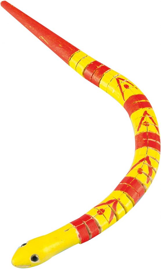 Baker Ross Wooden Sneaky Snakes (Pack of 3), Perfect for Children to Decorate and Personalise, Ideal for Home Crafting, Craft Group Activities, School and More - Image 4