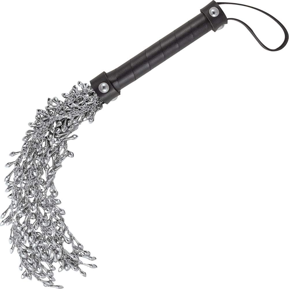 Nasswalk Toys Dominant Submissive Collection Ultimate Studded Iron Chain Whip - Image 2