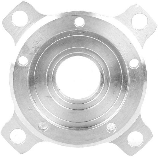 Chainrings 104 BCD TSDZ2 CNC Narrow Wide Chainwheel Adapter Aluminium Chainring for Road Bike, Mountain Bicycle(Silver)