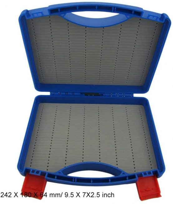 Riverruns Streamer Fly Box Click Lock Large Streamer Fly Box 9.5X7X2.5 inch/242X180X64mm Fly Fishing - Image 2