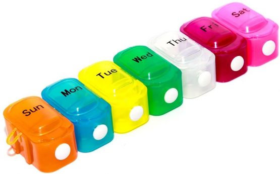 Safe & Sound Pop-Open 7 Day Pill Box - Image 3