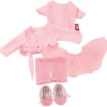 Gotz 3401076 Standing Doll Prima Ballerina Set - Size XL - Dolls Clothing / Accessory Set - Suitable For Standing Dolls Size XL (45 - 50 cm)