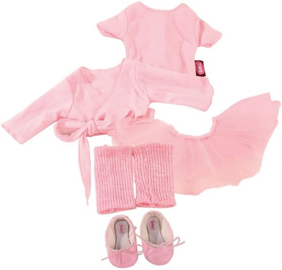 Gotz 3401076 Standing Doll Prima Ballerina Set - Size XL - Dolls Clothing / Accessory Set - Suitable For Standing Dolls Size XL (45 - 50 cm)