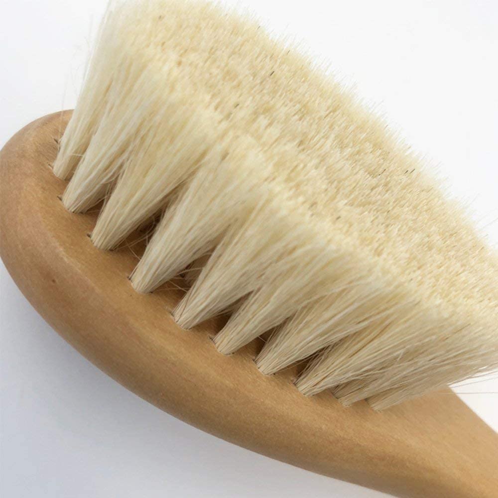 Green Sprouts Wooden Brush and Comb Set, Natural - Image 4