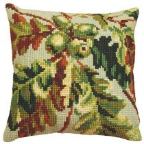 Collection D'Art Cross Stitch Cushion: Acorn