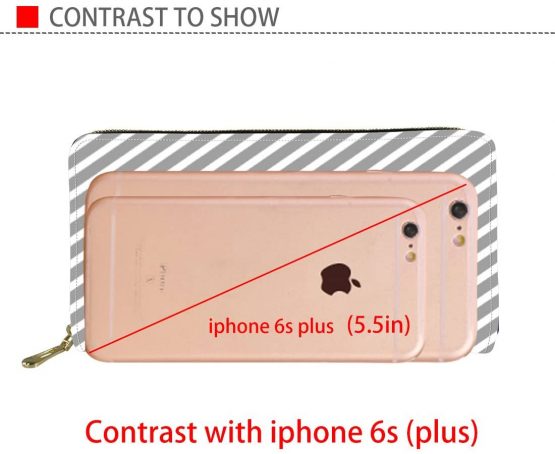 Coloranimal Travel Passports Business Credit Card Organizer PU Leather Long Wallet Bag for Women Border Collie Floral Clutch Pouch Purse - Image 3