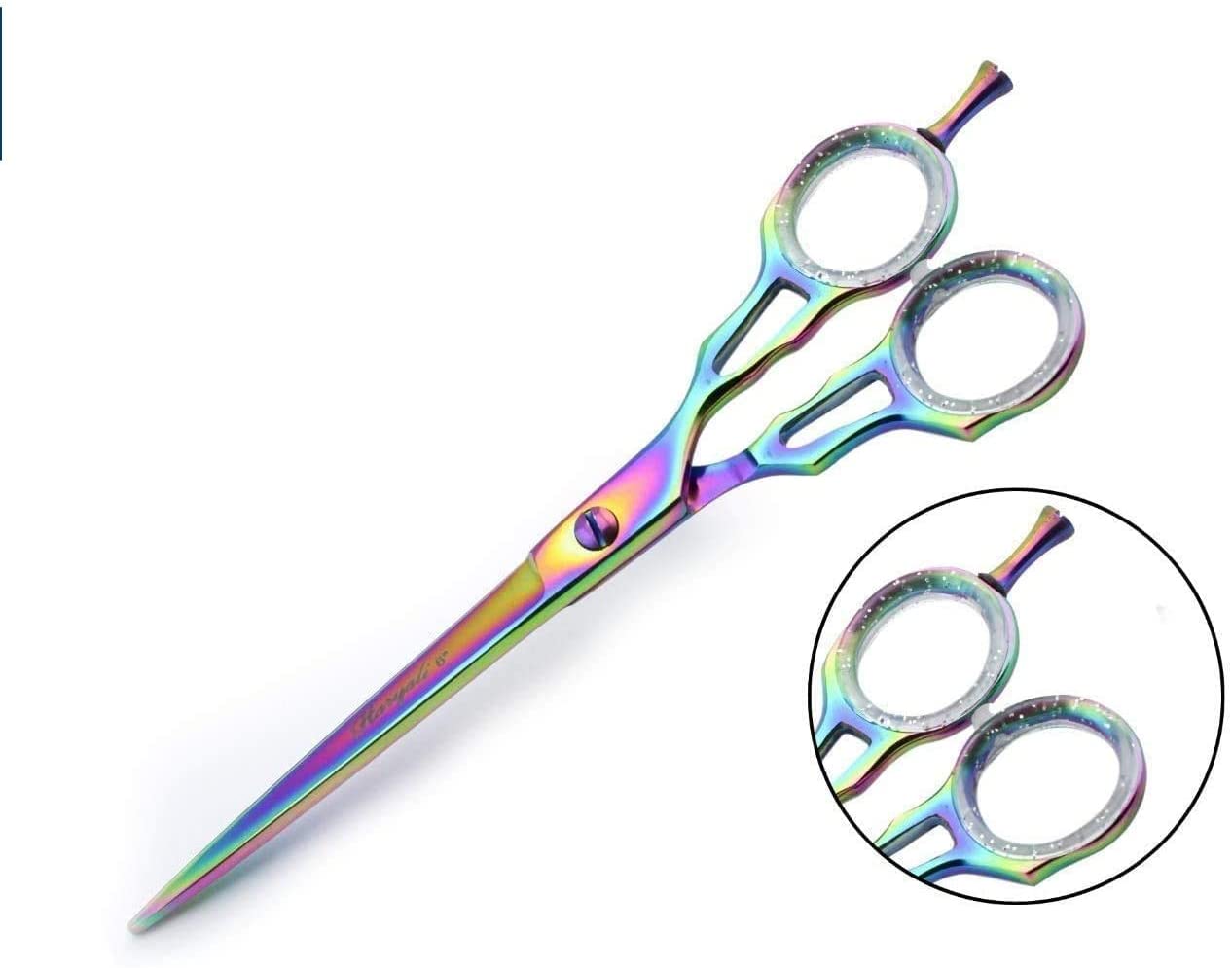 Haryali London Professional Multi 5.5" Hairdressing Barber Scissors Hairdresser Hair Cutting Salon Shears With Razor Sharp Edges Comes in a Black Box