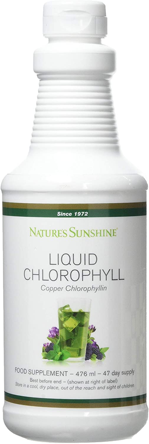 Liquid Chlorophyll with Natural Spearmint oil (476 ml), 476 ml (Pack of 1)