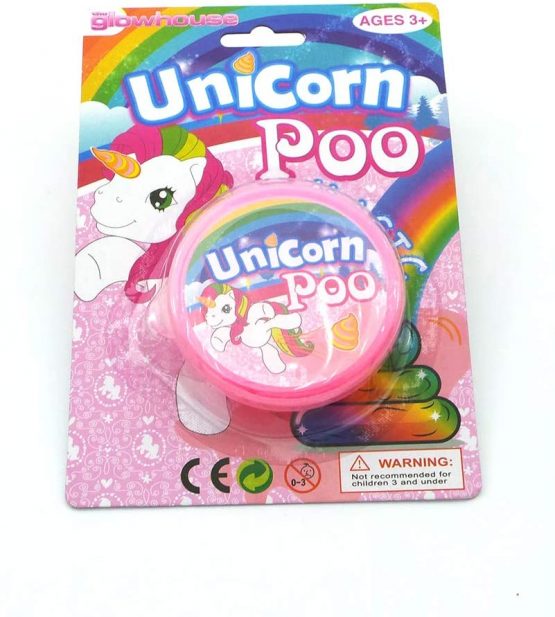 The Glowhouse Unicorn Poo Putty Toy UK - Image 2