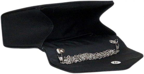 Girly HandBags Womens Plain Handle Clutch Bag - Image 4