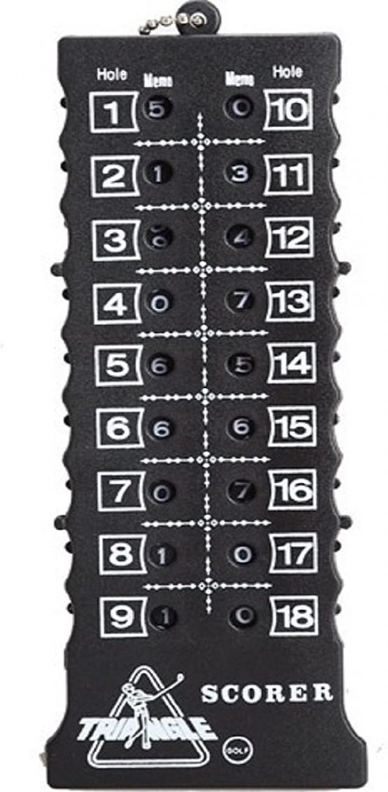 LL-Golf® Golf Score Card Counter / Stroke Counter for 18 holes