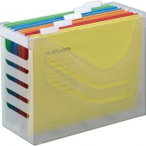 Jalema Atlanta Silky Touch Office Box Complete with 5 Files - White A65802600