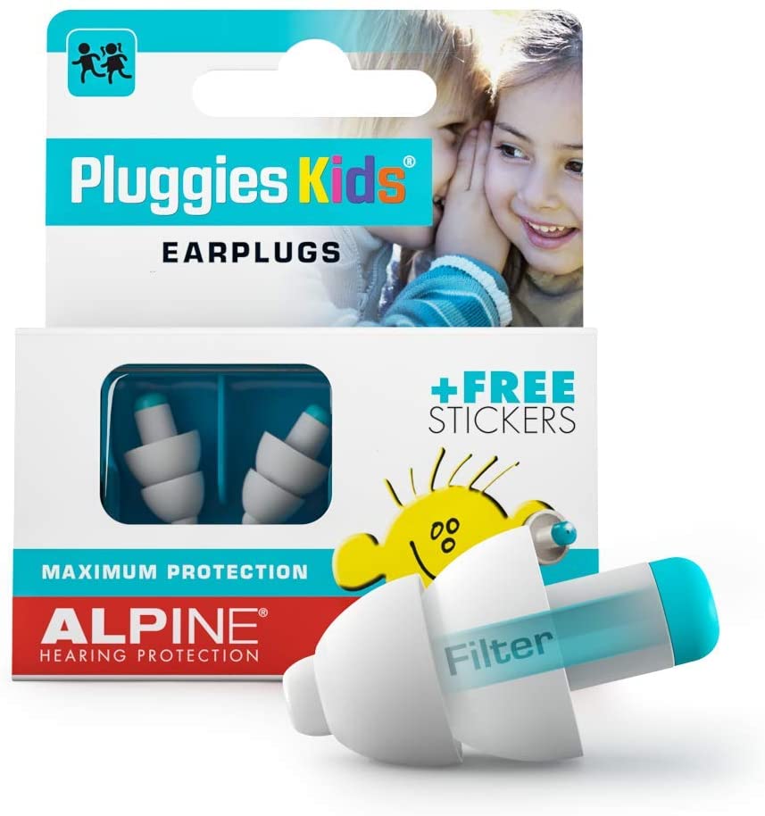 Alpine Pluggies Kids Ear Plugs – for Children and Smaller Ear canals ...