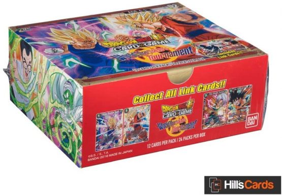 Bandai BCLDBBO1046 Dragon Ball Super CG: Themed Booster World Martial Arts Tournament