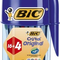 BIC 929081 â€“ Pack of 20 Pens in Tube, Multi-Colour