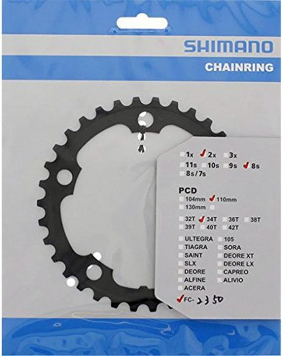 Shimano Chainring 34T FC-2450 Black