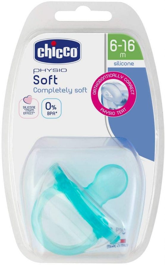 Chicco Physio Soft Teat 6m+, Silicone, Pack of 1, Boy - Image 3
