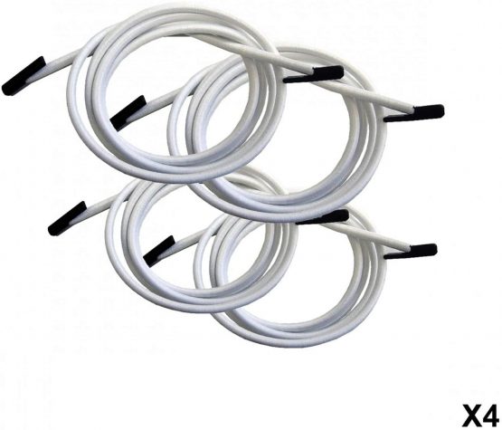 Lafuma LFM2322 Elastic Laces Ideal for RSX and RSXA - White (Set of 4) - Image 3