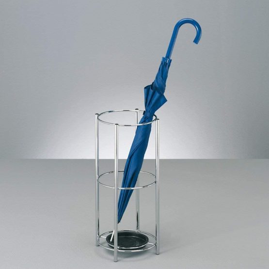 Zeller 10470 Umbrella Stand 25 cm x 48 cm Chrome - Image 3
