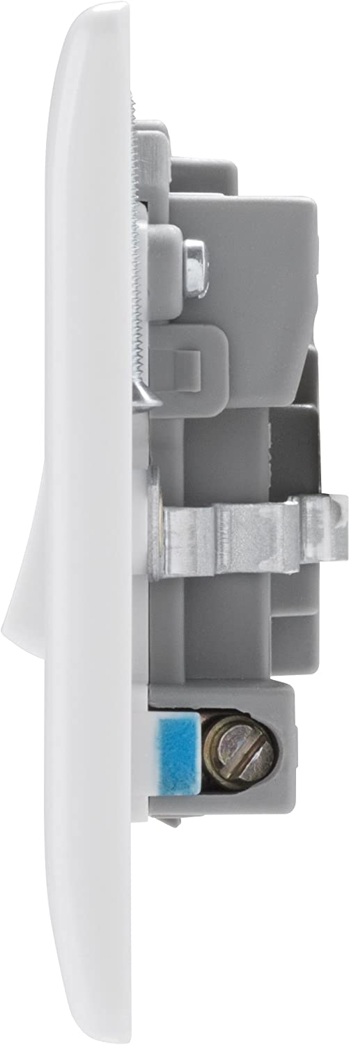 BG Electrical Switched Fused Connection Unit with LED Power Indicator, Fused Spur Switch, Round Edge, Nexus 800 Series - Image 3