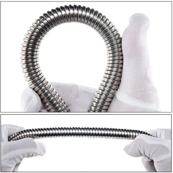 3m Shower Hose Long Extra Stainless Steel Shower Pipe Hose Replacement Chrome Shower Cable - Image 2
