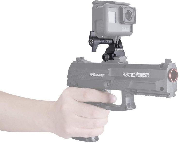 Picatinny Gun Rail Mount, Aluminum Alloy Airsoft Gun Camera Mount