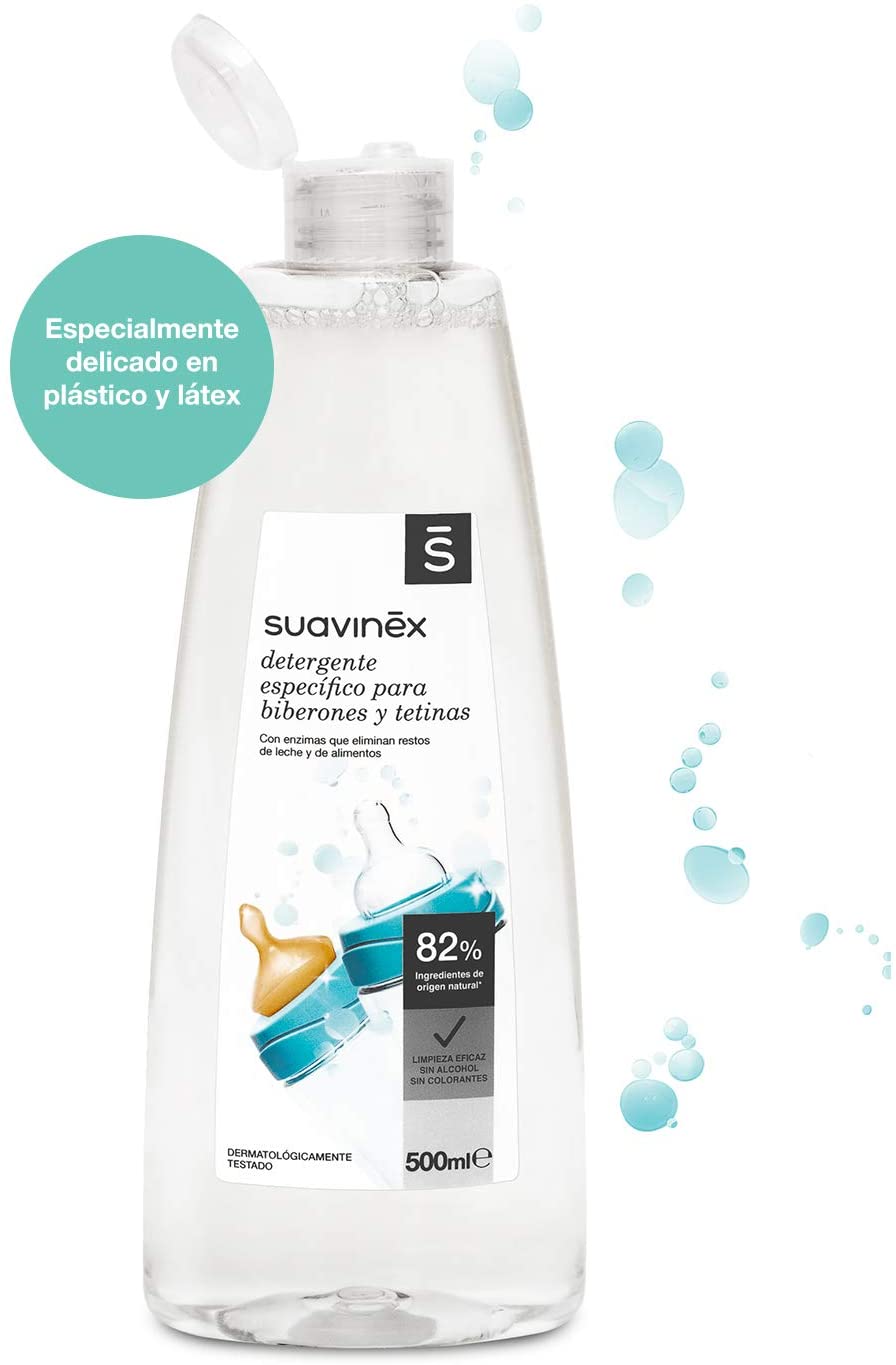 Suavinex 400706 Special Detergent for Baby Bottles and Teats, 500 ml (Paquete de 1) - Image 2