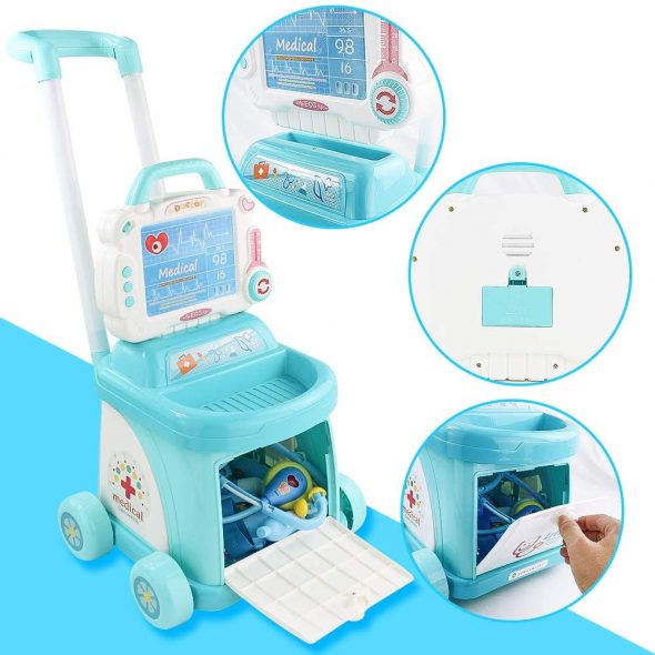 toy doctors trolley