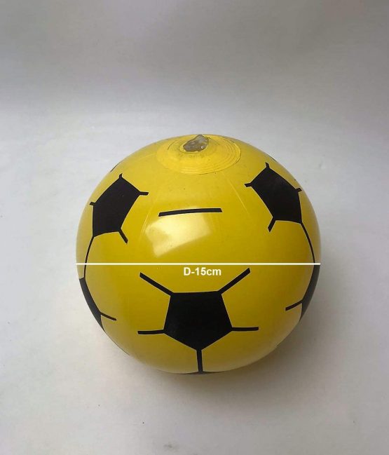 SHATCHI 1pcs-30pcs PVC Inflatable Footballs Outdoor Indoor Beach Ball Games Party Bag Fillers Kids Summer Toys 22cm UnInflated, Assorted, 5pcs - Image 3