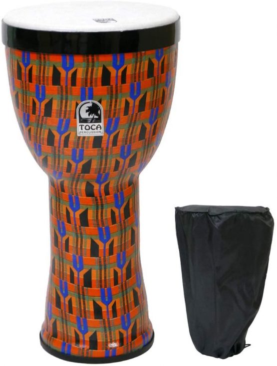 TOCA Nesting Drums Freestyle II TF2ND-12K Finish: Kente Kloth, 12"