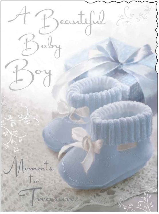 Beautiful Baby Boy Card