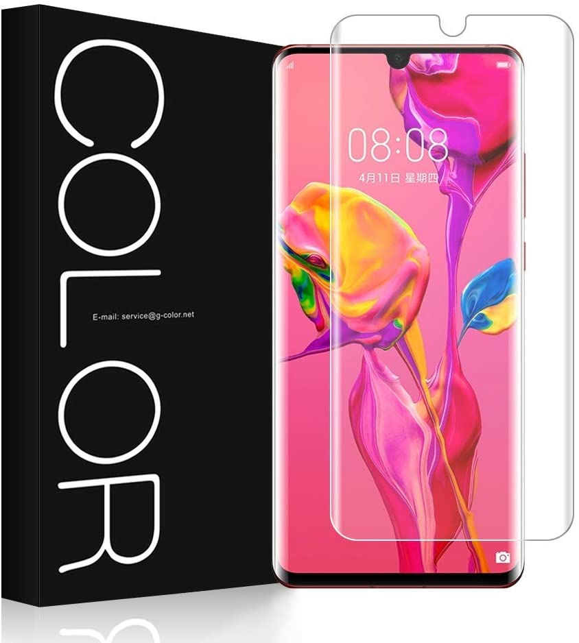 GColor Huawei P30 Pro Screen Protector, P30 Pro Glass Protector