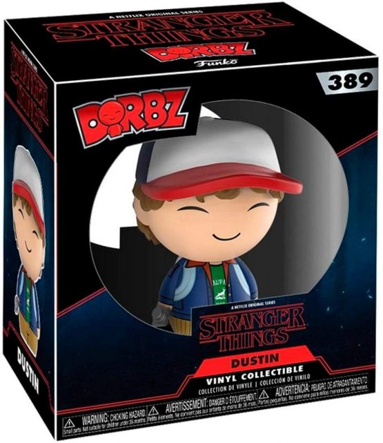 FunKo 21793 Dorbz: Stranger Things - Dustin Collectible Vinyl Figure, 7.62 cm - Image 3