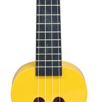 Mahalo"Smile" Art Series Soprano Ukulele, Yellow, STN2211SMI-YE