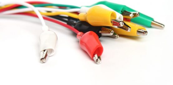 Aofan Colorful Double Test Crocodile Cable, Double-ended Alligator Clips - 50cm 10Pcs - Image 4