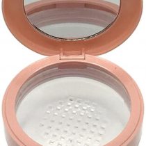 1PCS 20g/0.7oz Empty Portable Loose Powder Case Container Blusher Dressing Talcum Powder Box Makeup Cosmetic Storags Holder with Sifter Sponge Puff and Flip Cover DIY Beauty Tool (Pink)