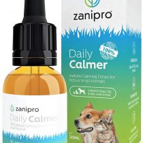 Zanipro® Cat Calming Drops 30ml - 100% Natural UK Made - Calming Supplement Helps Relieve Behavioural Issues At Home & On The Move - Nervous System Safe - Aids Cats
