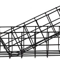 House Doctor Baskets Simply, Black, S: 16X24 cm, L: 20X28 cm, H.: 8 cm