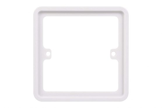Schneider Electric Lisse White Moulded - Single Socket Spacer, GGBLSPC1S, White