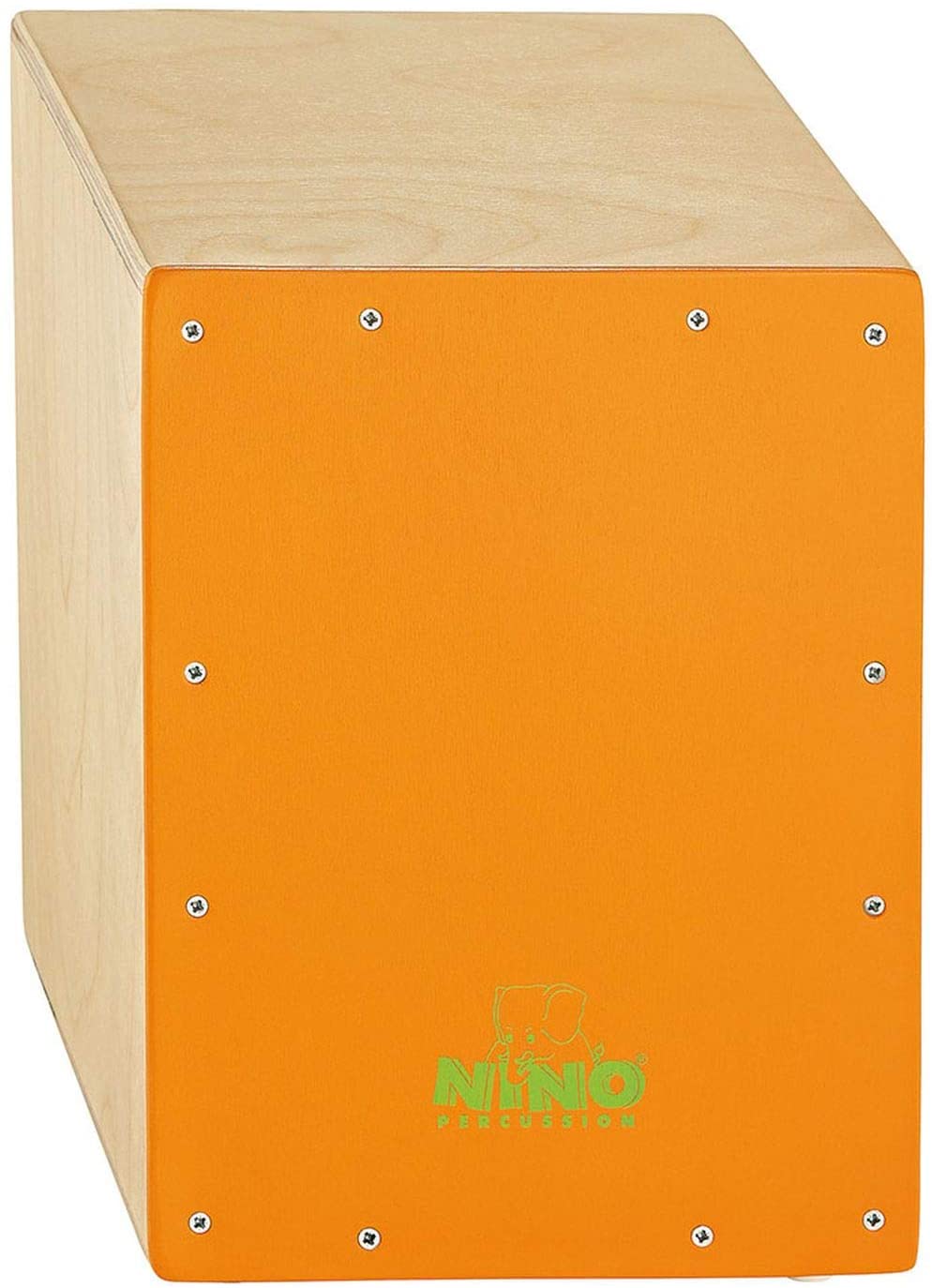 Nino Percussion Cajon Kids Instrument, Drum Box for Children from 4 Years, Musical Instrument, Playing Surface Baltic Birch