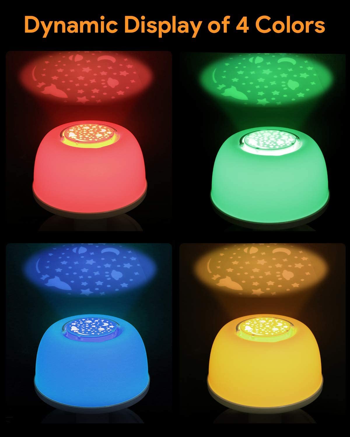 Gladle Galaxy Projector Light, Star Projector 2in1, Christmas