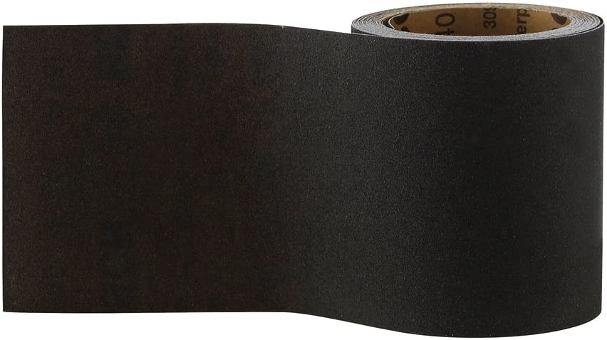 Bosch Professional 1x Sanding Roll SiC (for Coated material Lacquer, Waterproof, 93 mm x 5 m, P240, Accessory Hand Sanding)